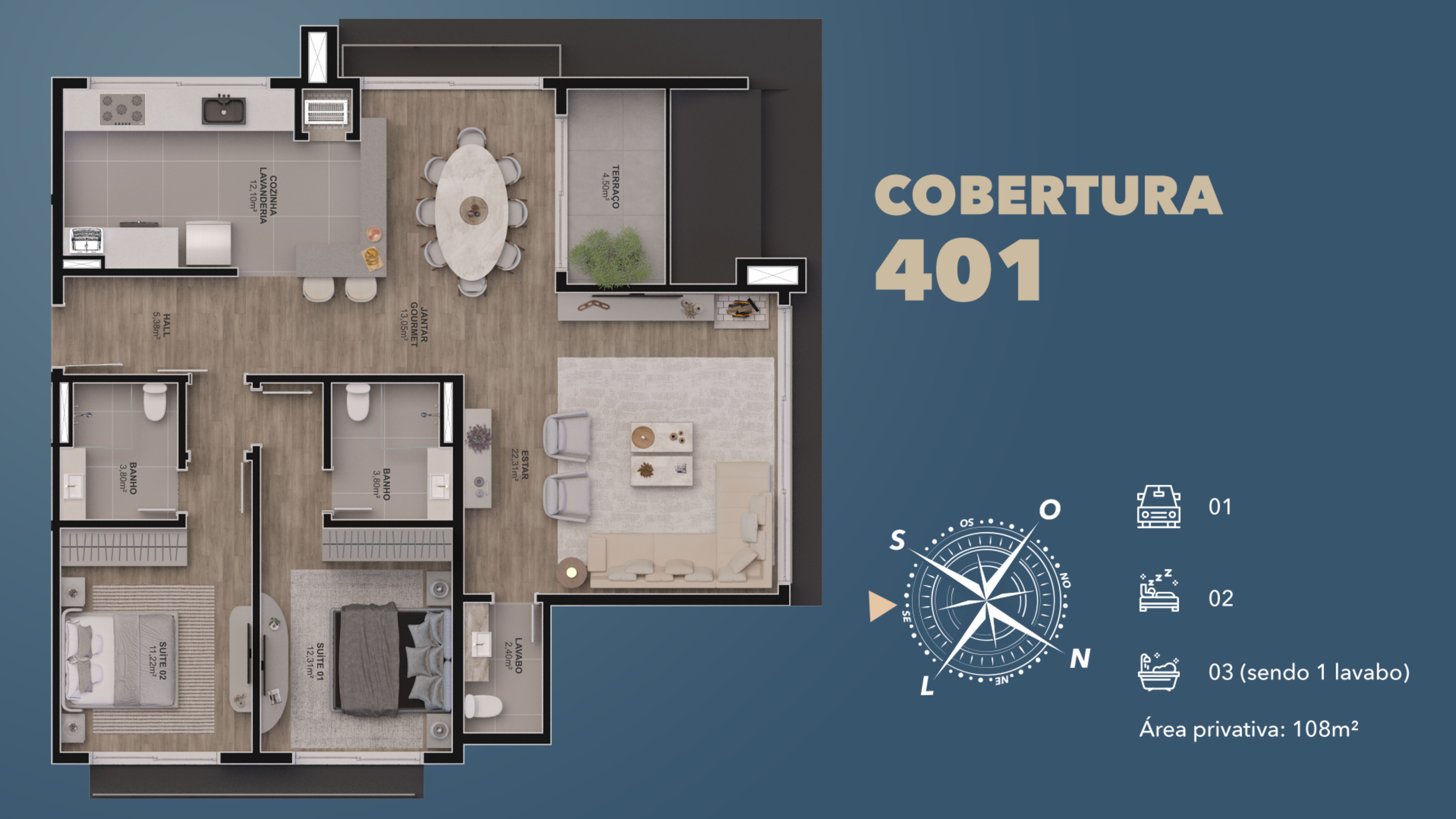 Planta Cobertura 401