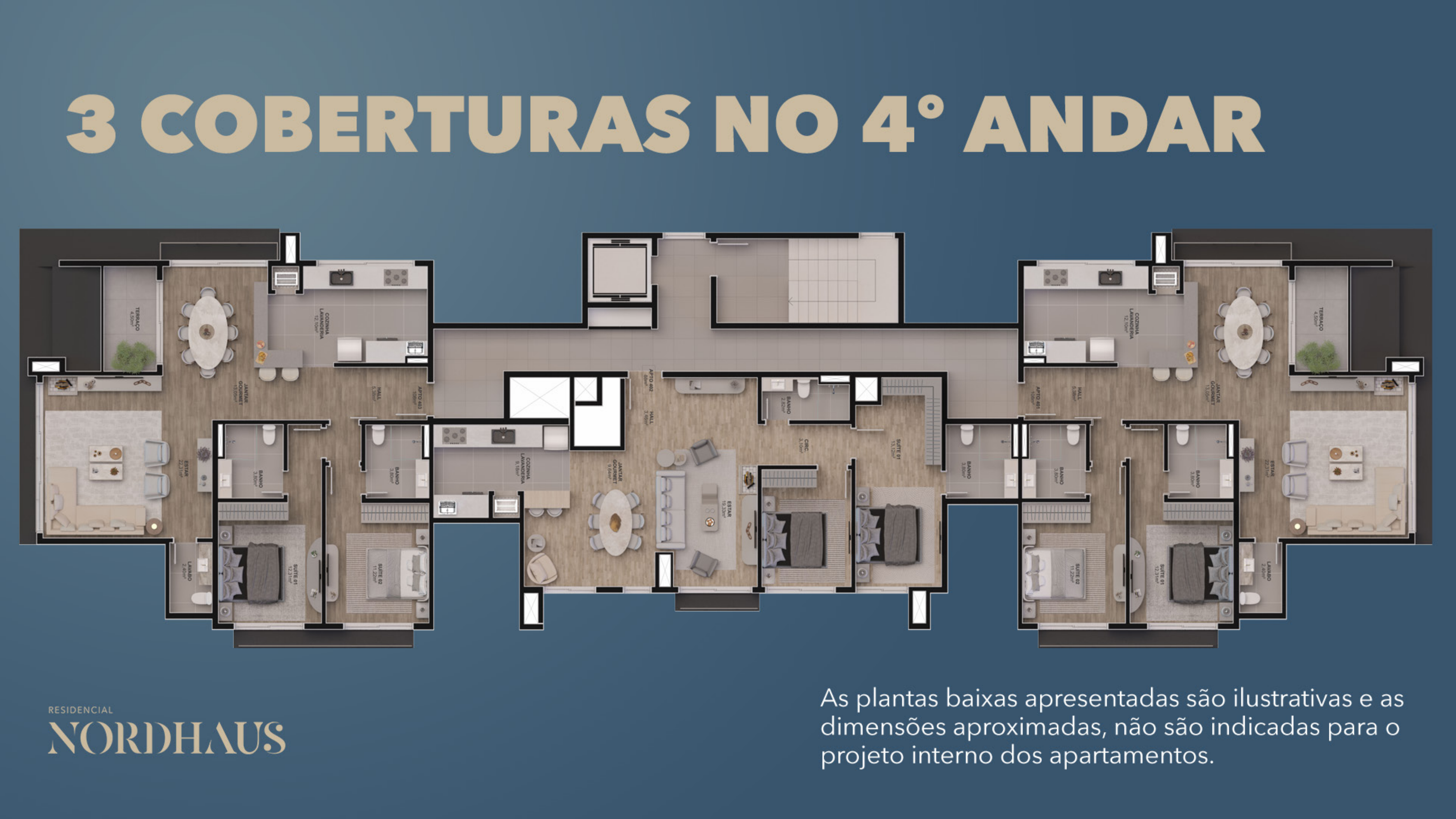 Planta das coberturas